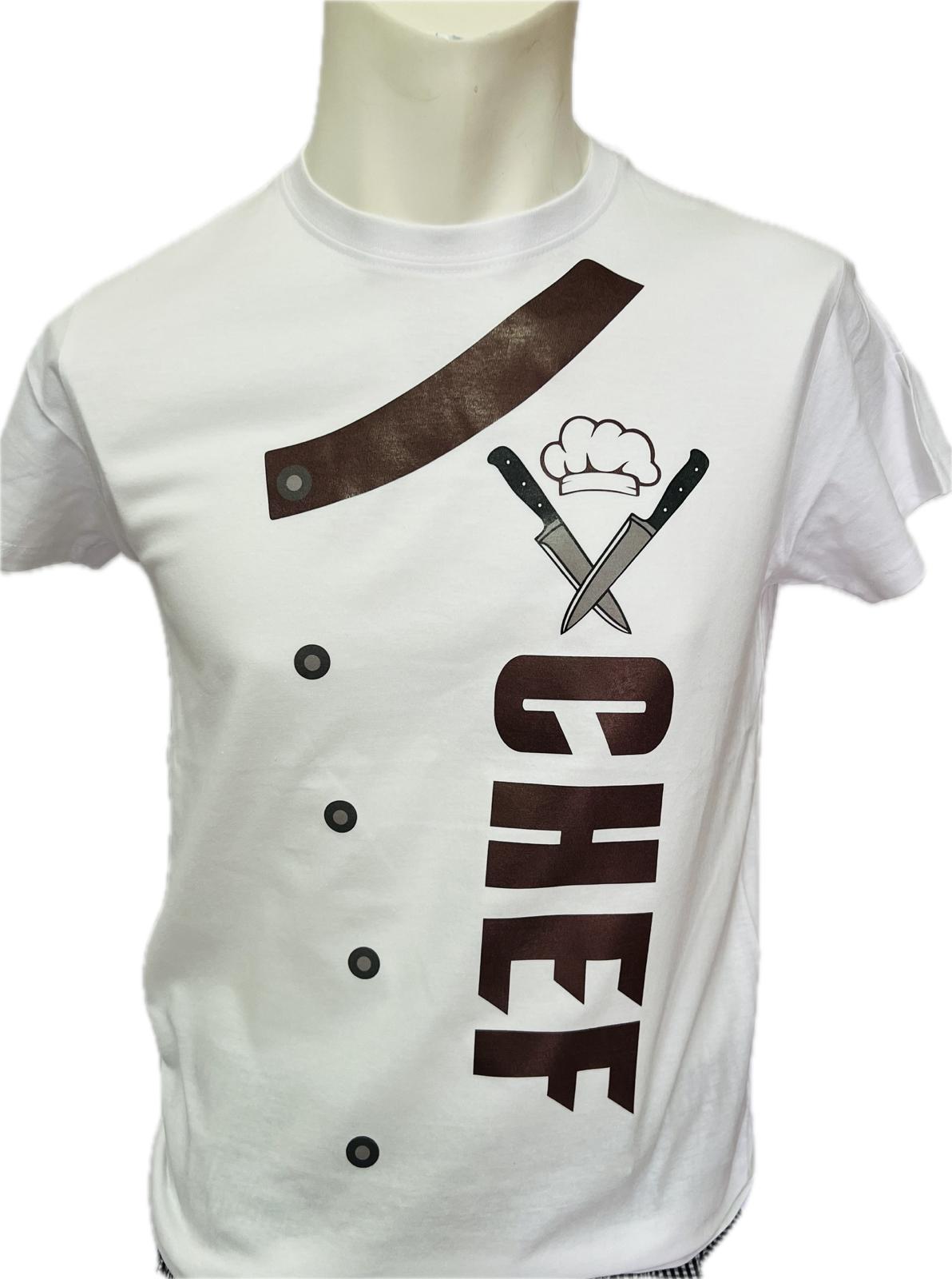 T-Shirt Stampa Chef