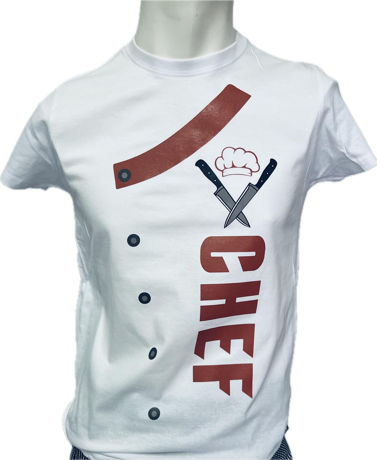 T-Shirt Stampa Chef