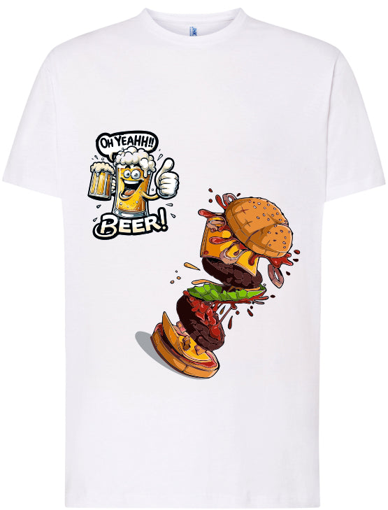 T-shirt beer per pub-ristorante-pizzeria-paninoteca