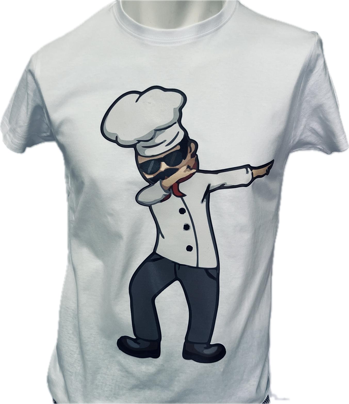 T-shirt stampa omino