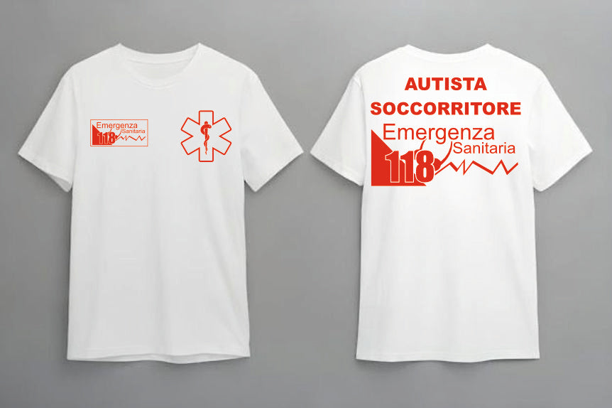 T-shirt autista soccorritore