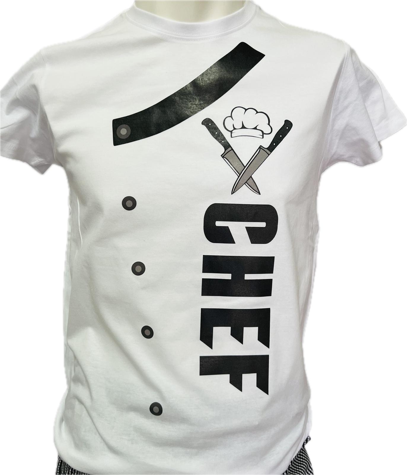 T-Shirt Stampa Chef