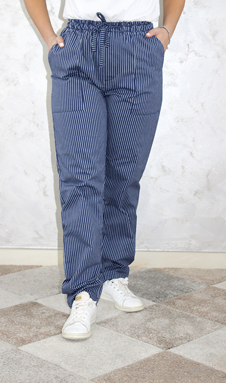 Pantalone Da Cucina Rigato