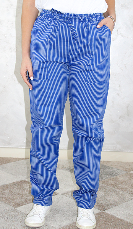Pantalone Da Cucina Rigato