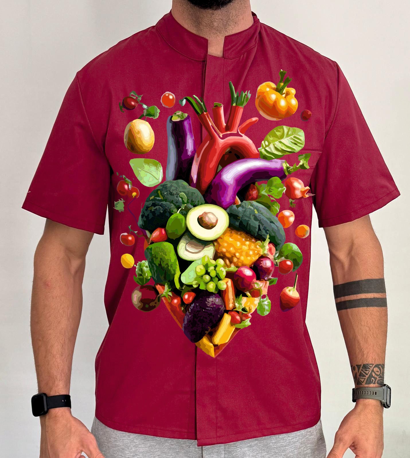 Casacca chef con stampa