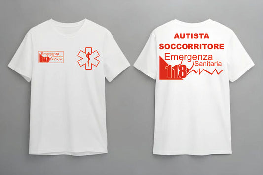 T-shirt autista soccorritore