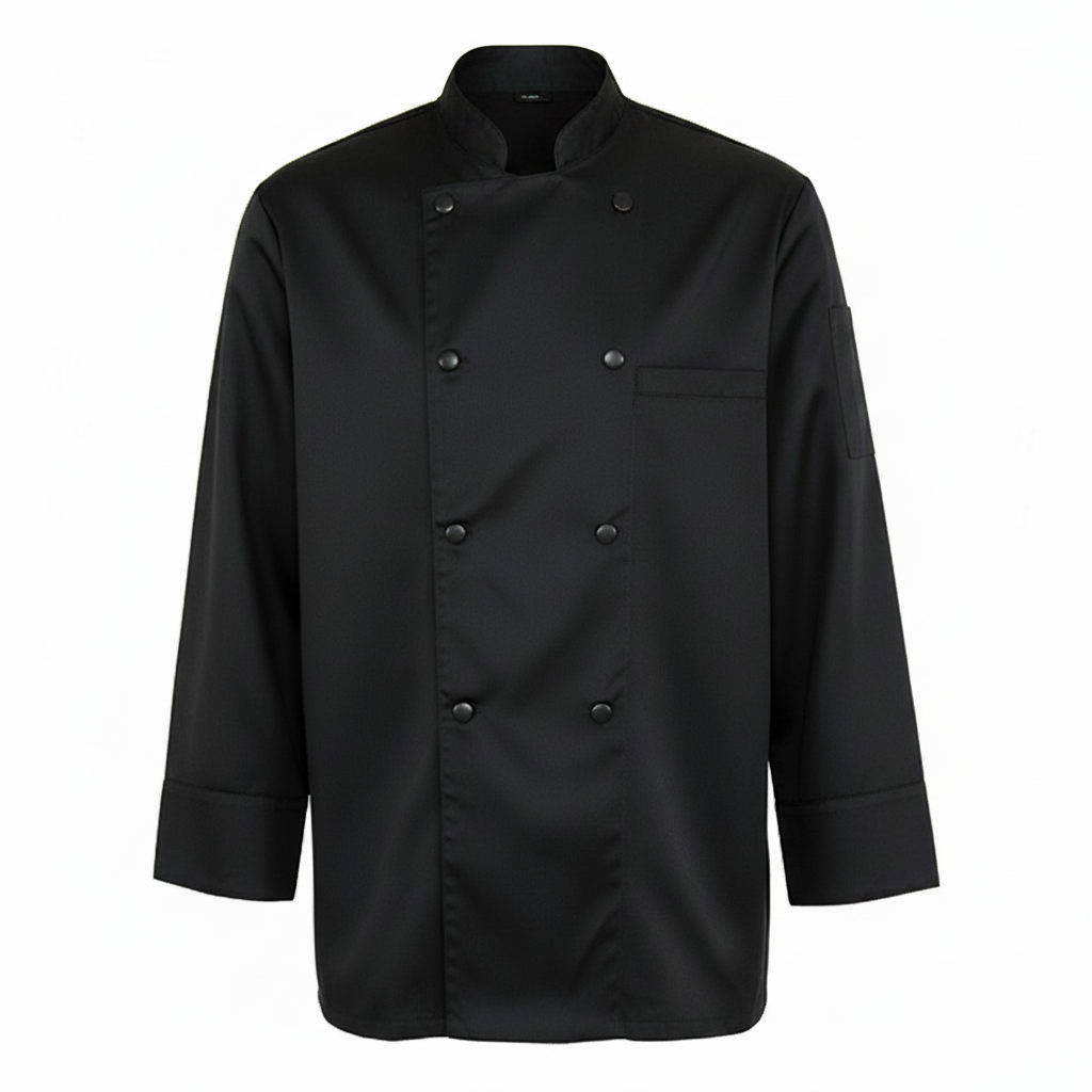 Giacca Cuoco Classica Extra Large Nera