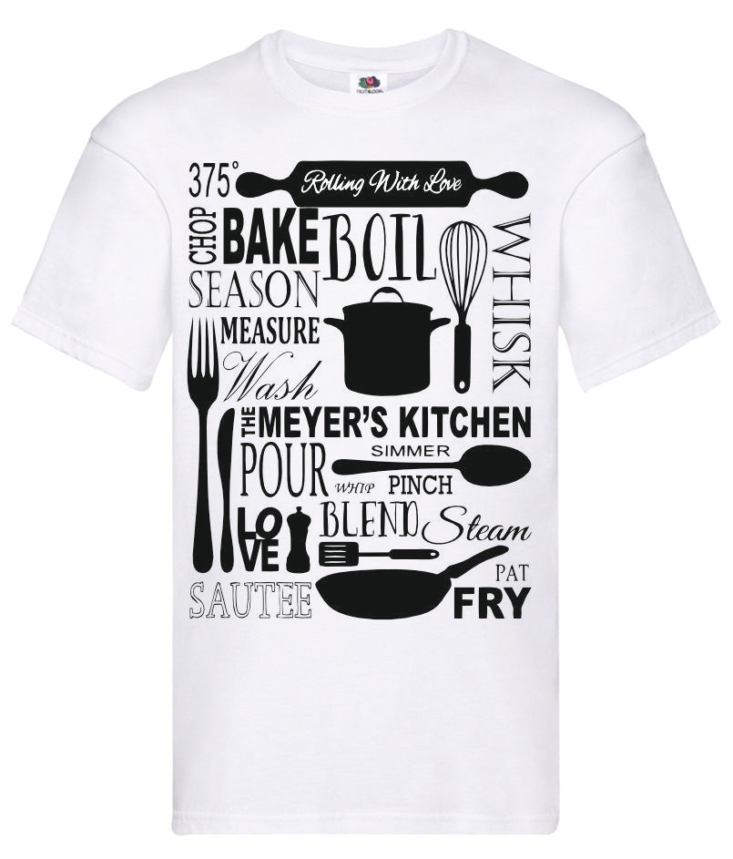 T-shirt kitchen