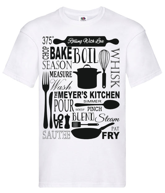 T-shirt kitchen